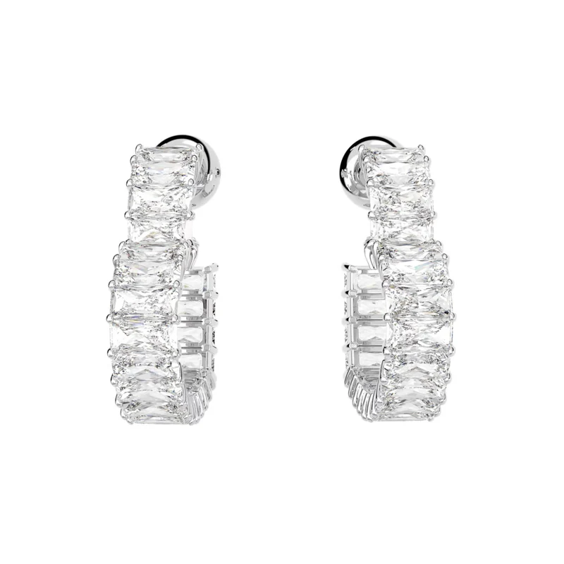 Swarovski Matrix Boucles d'oreilles Argent 5653170