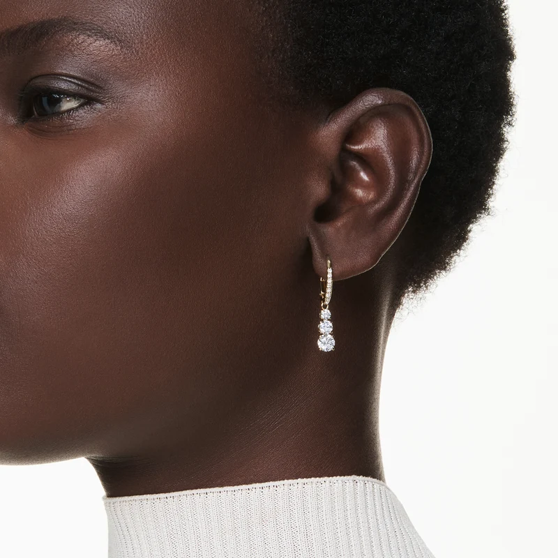 Swarovski Stilla Boucles D'Oreilles Couleur Or 5723300