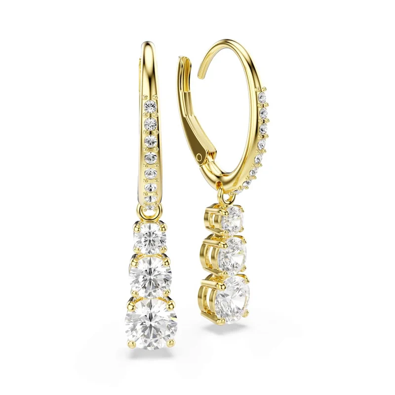 Swarovski Stilla Boucles D'Oreilles Couleur Or 5723300