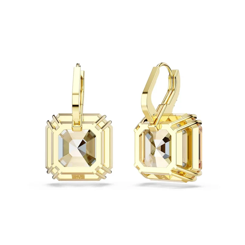 Swarovski Millenia Boucles D'Oreilles Couleur Or 5725744