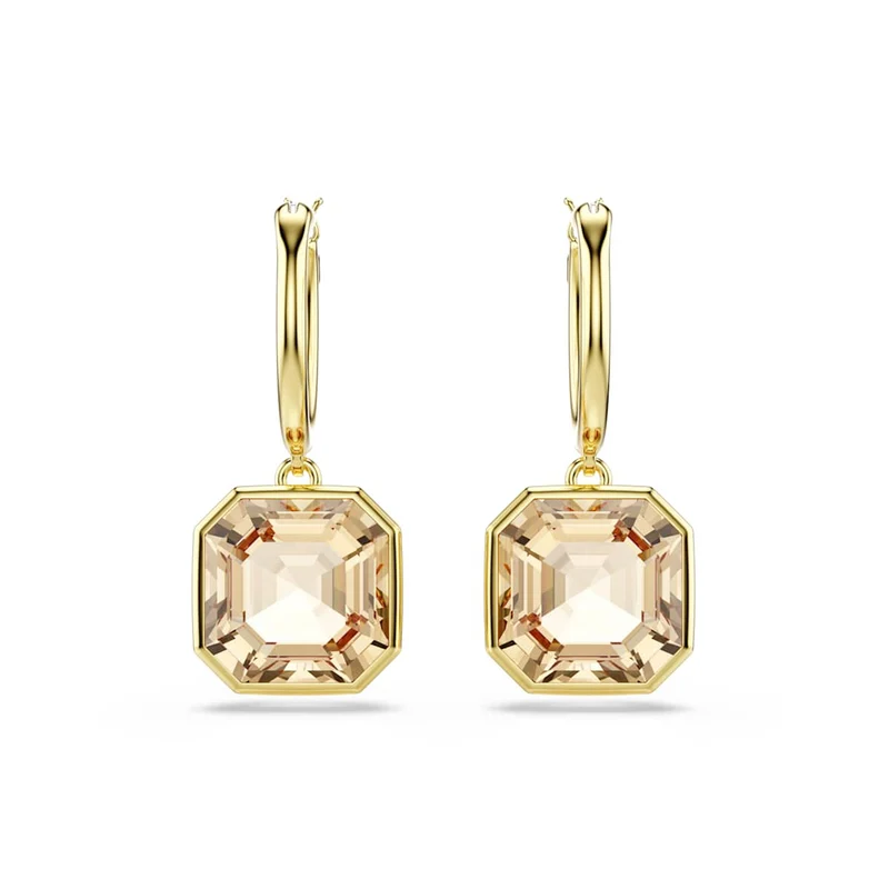 Swarovski Millenia Boucles D'Oreilles Couleur Or 5731148