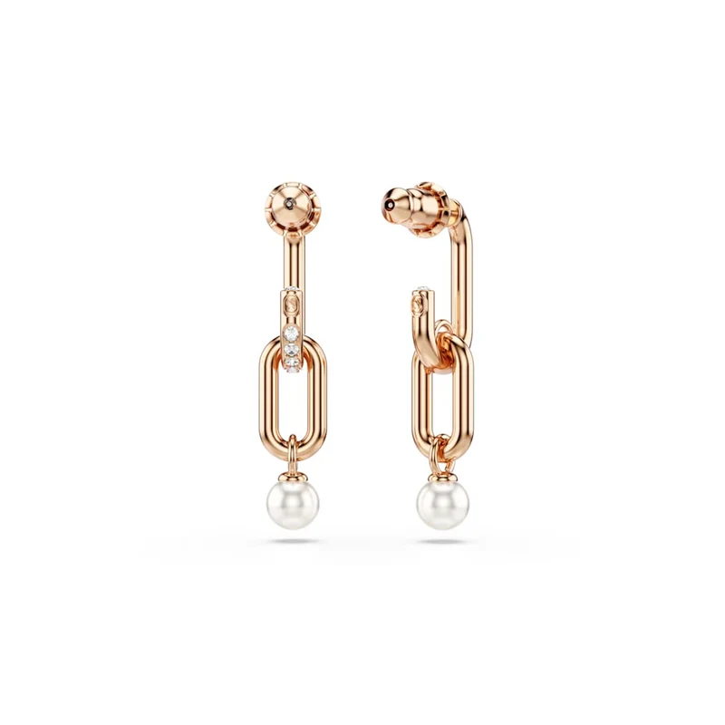 Swarovski Constella Boucles D'Oreilles Couleur Or Rose 5728585