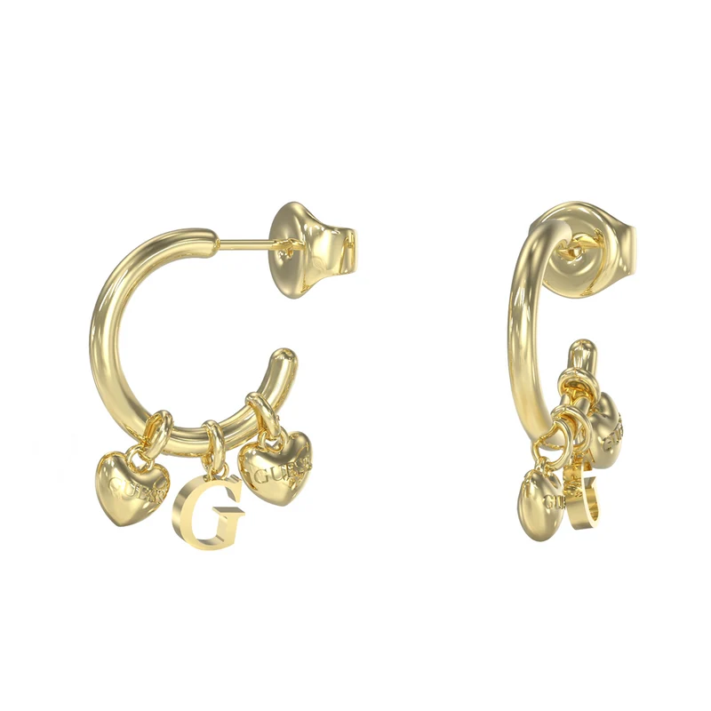 Guess G Talisman Gold-coloured Earrings JUBE06198JWYGT-U