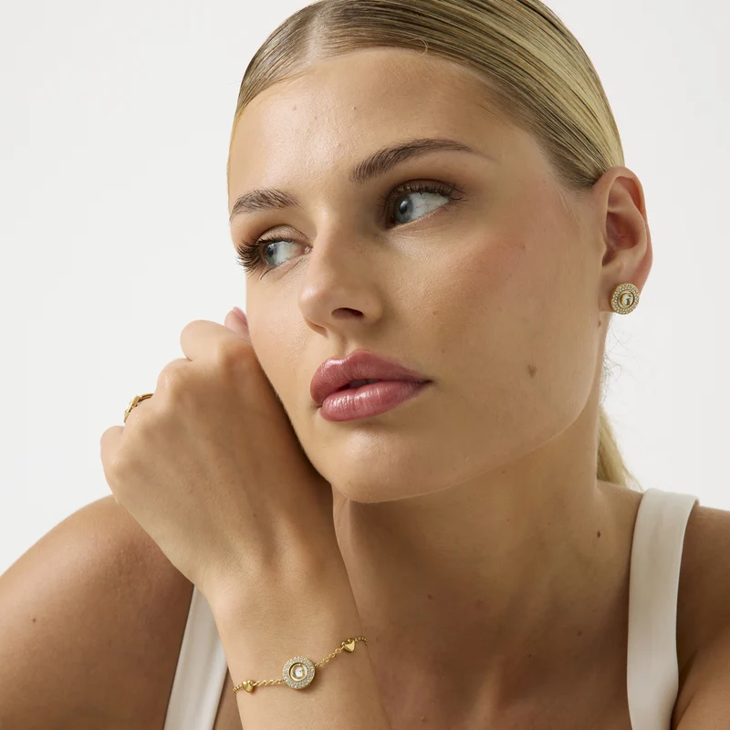 Guess G Talisman Gold-coloured Earrings JUBE06205JWYGT-U