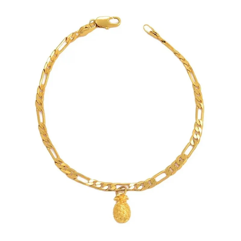 Gourmette Breloque Ananas