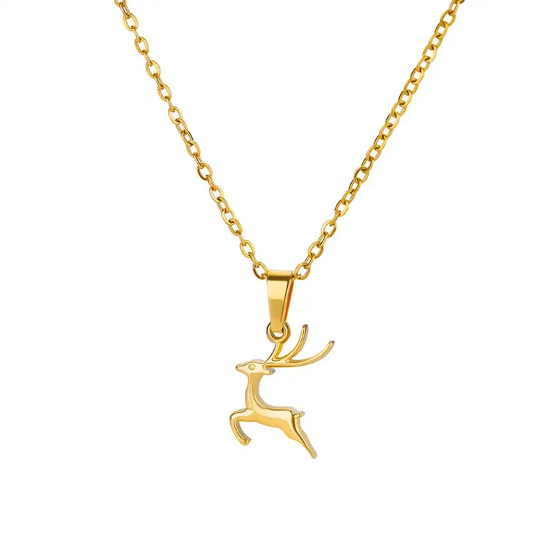 Collier Pendentif Cerf
