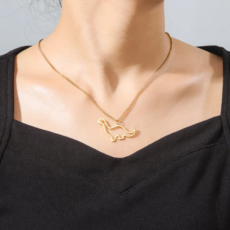 Collier Dinosaure Femme