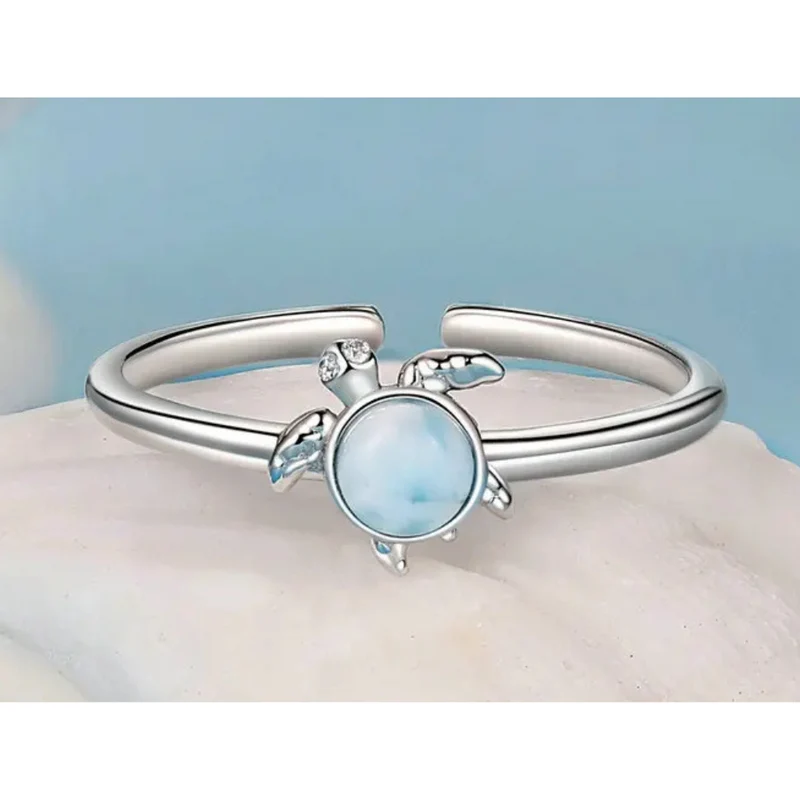 Bague Tortue Argent