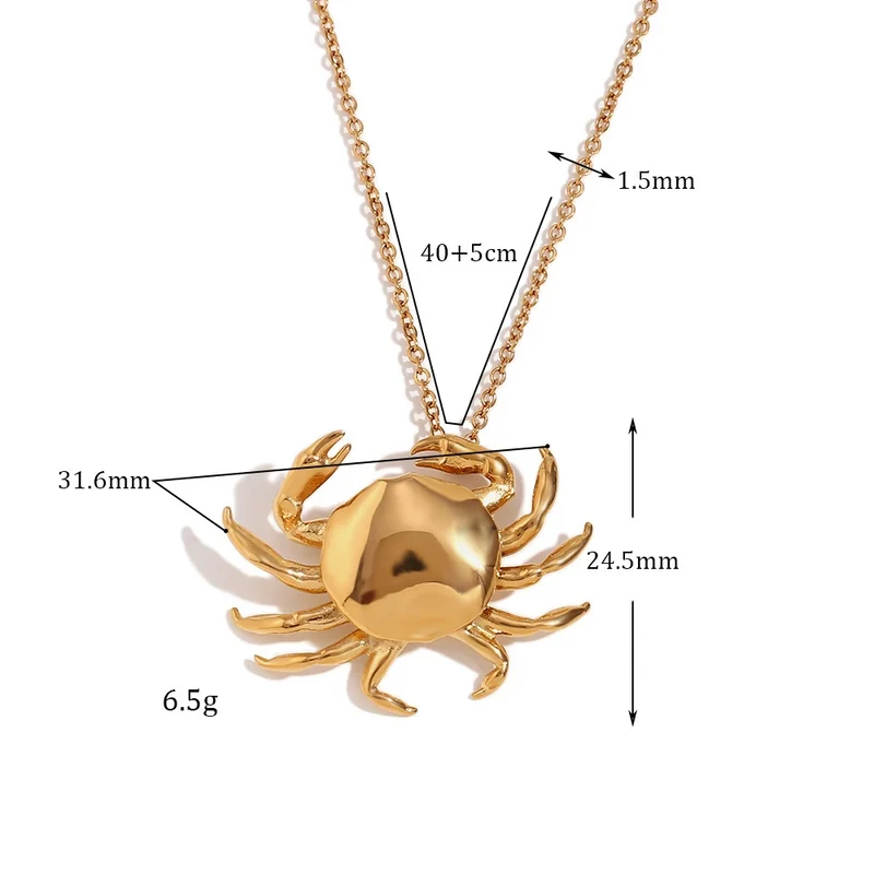 Collier Crabe