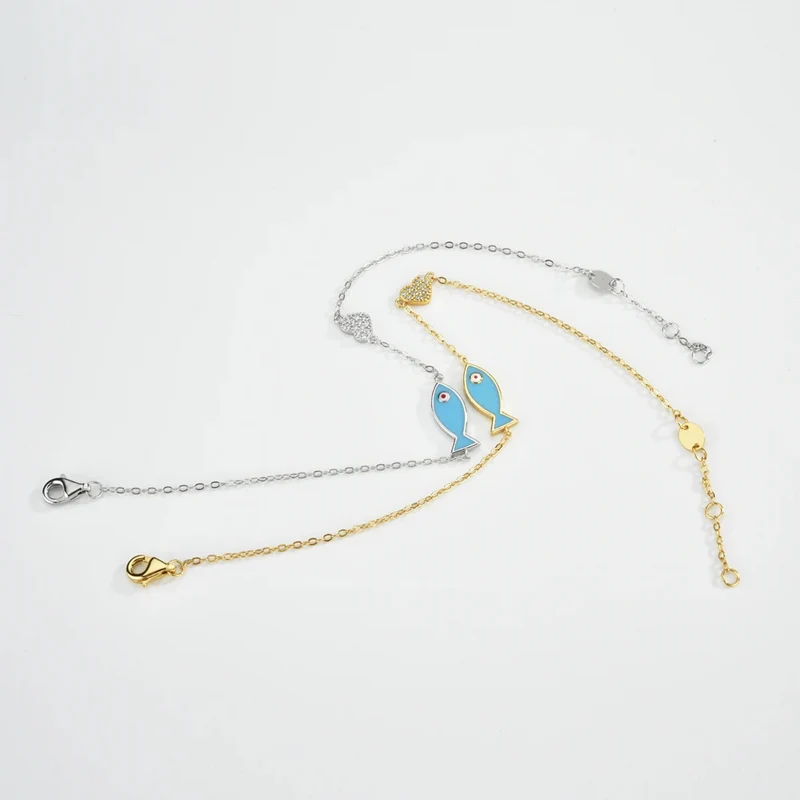 Bracelet Poisson Cœur