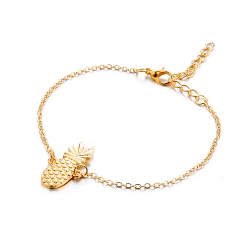 Bracelet Cheville Ananas Femme