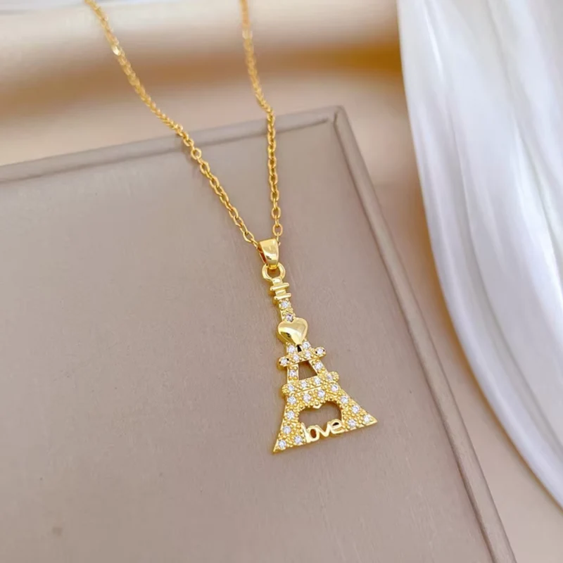Collier Tour Eiffel Love