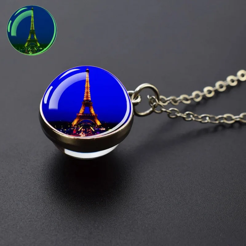 Collier Tour Eiffel Lumineux