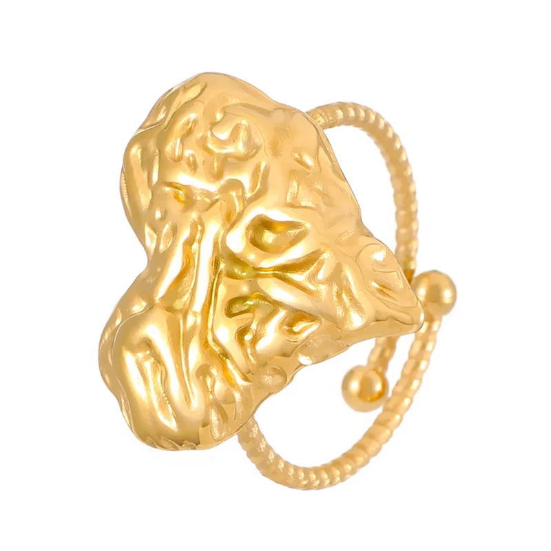 Bague Coeur Doré