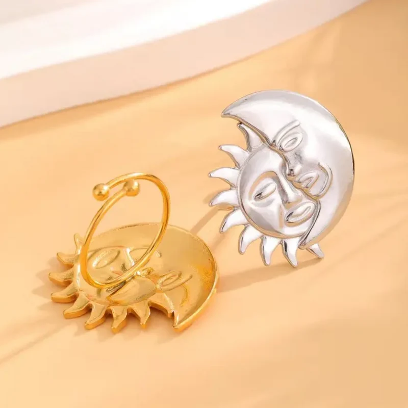 Bague Soleil Visage