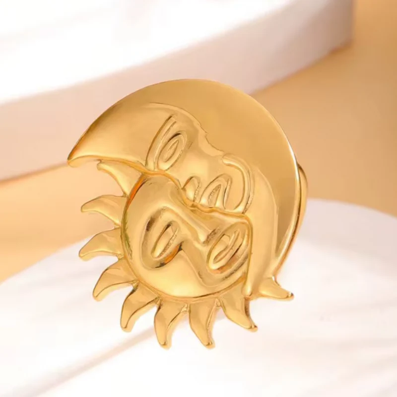 Bague Soleil Visage