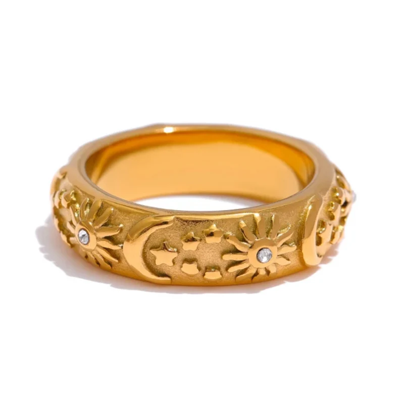 Bague Soleil Anneau