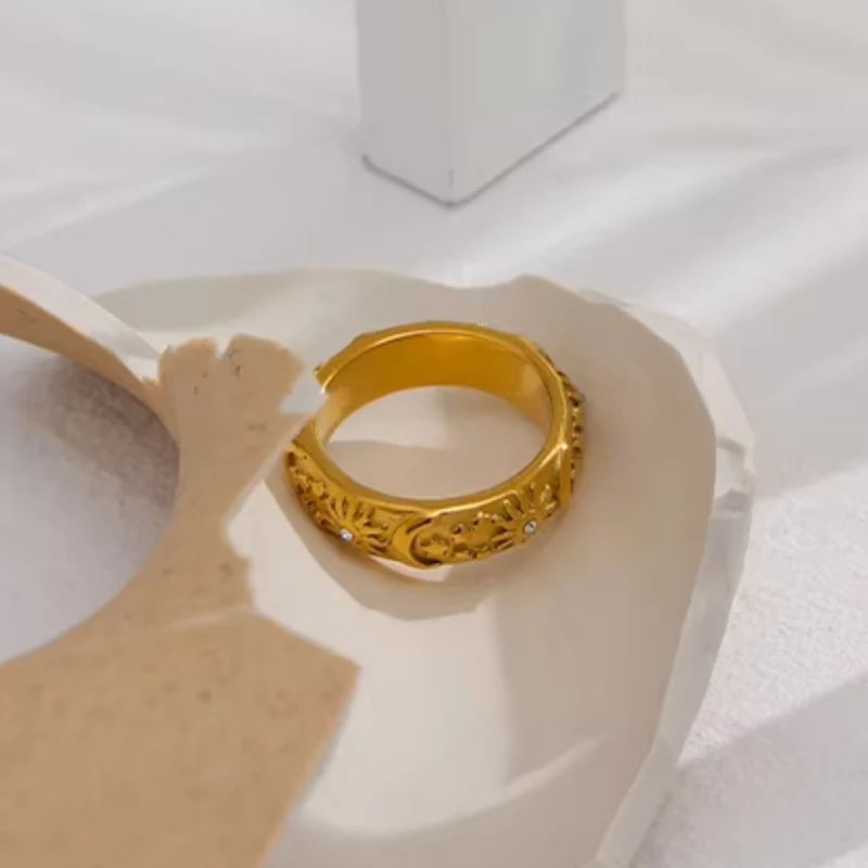 Bague Soleil Anneau