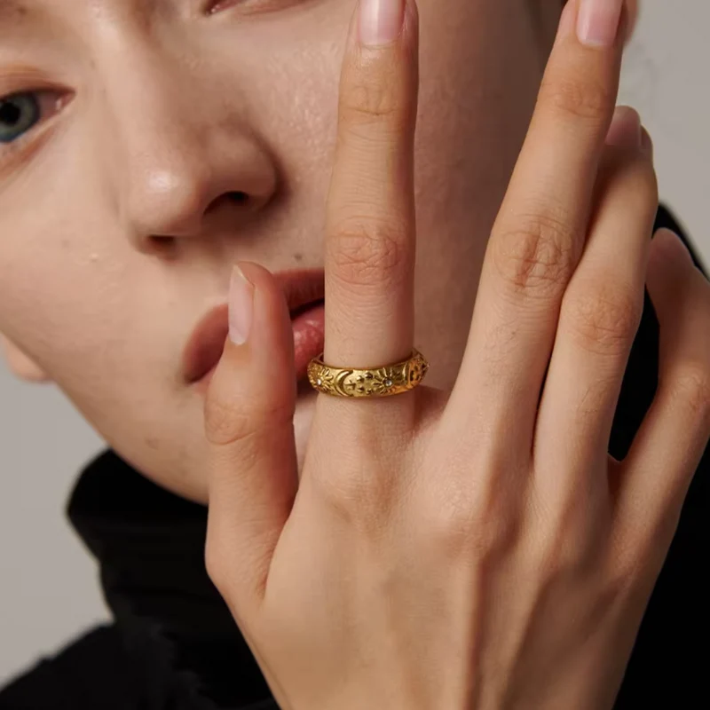 Bague Soleil Anneau