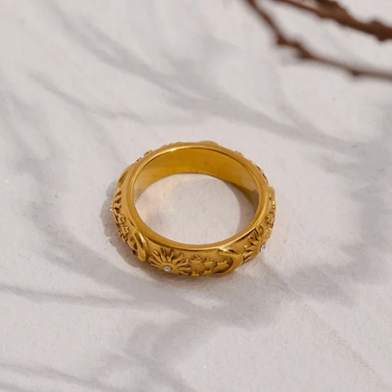 Bague Soleil Anneau