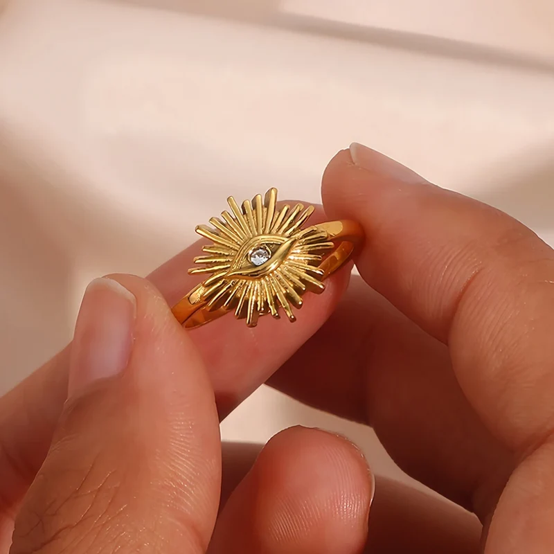 Bague Soleil Œil