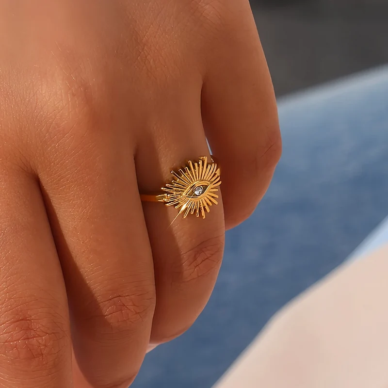 Bague Soleil Œil