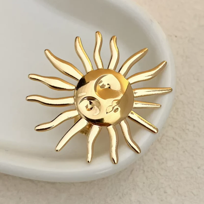 Bague forme Soleil