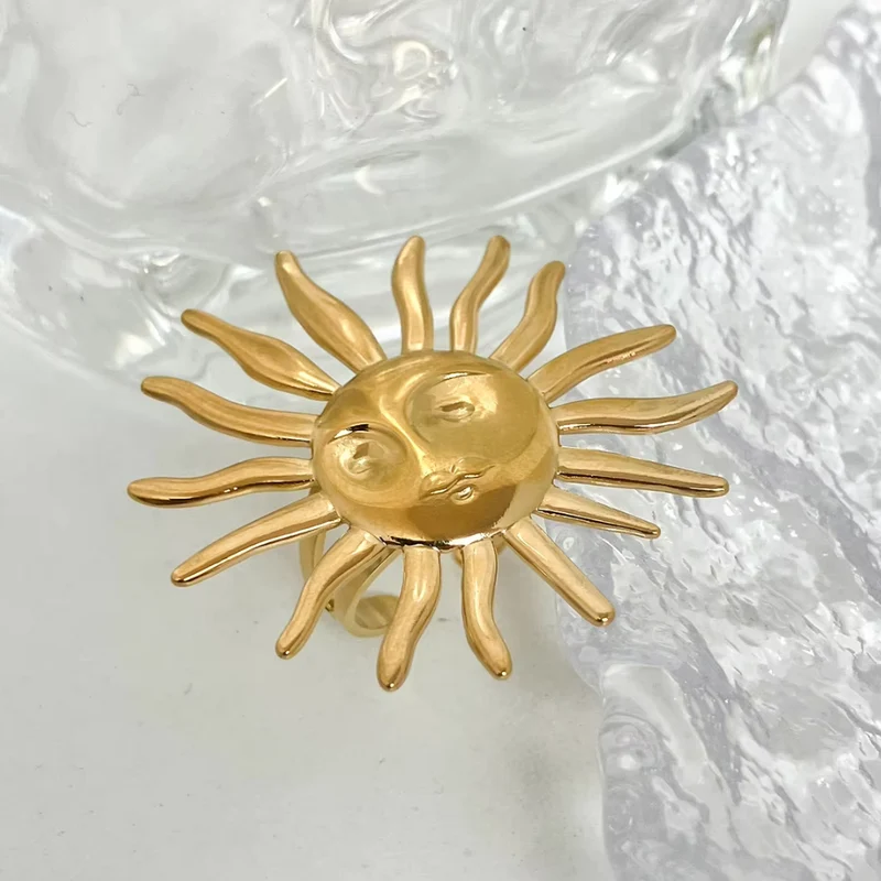 Bague forme Soleil