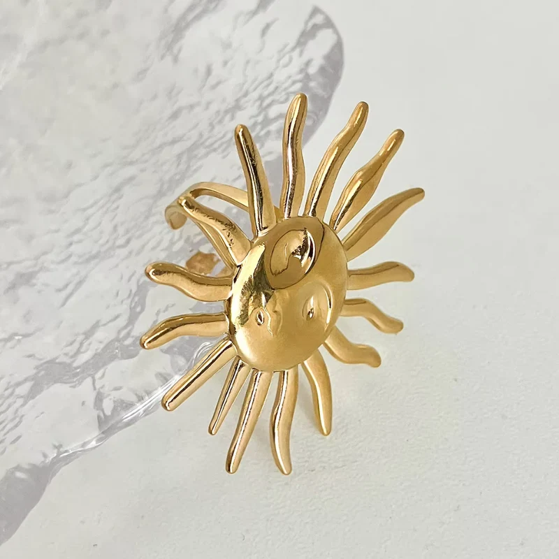 Bague forme Soleil