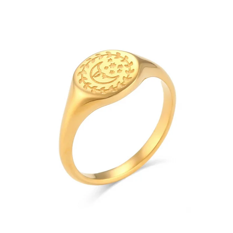Bague Chevalière Soleil