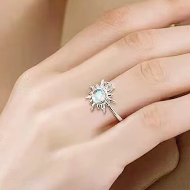Bague Soleil qui Tourne
