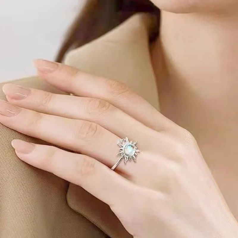 Bague Soleil qui Tourne