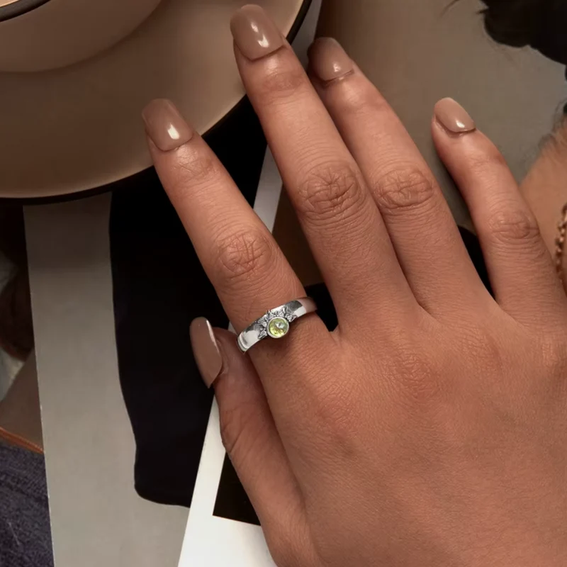 Bague Soleil d'Hiver