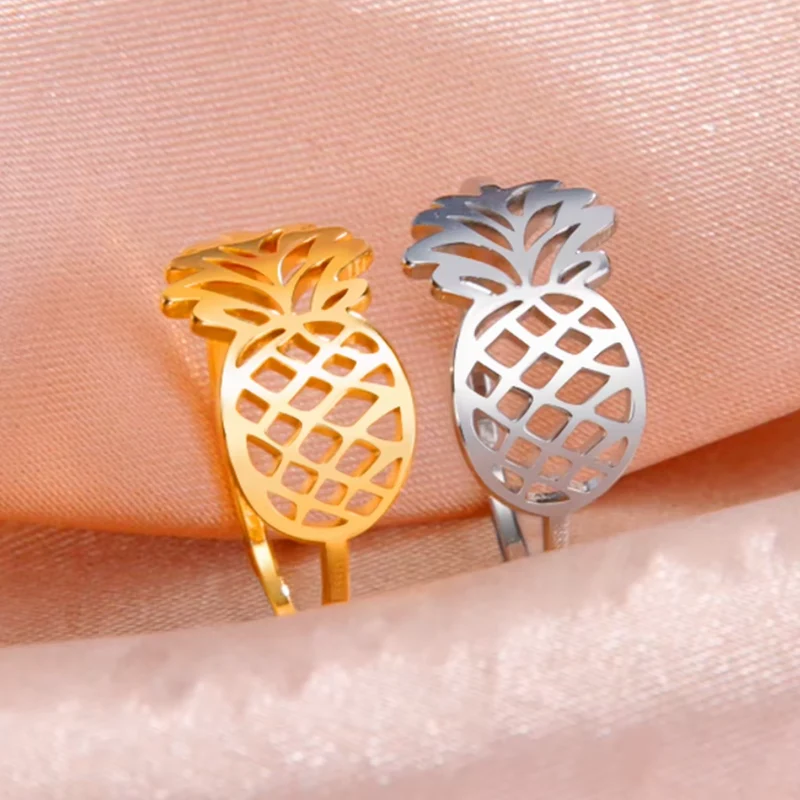 Bague forme Ananas