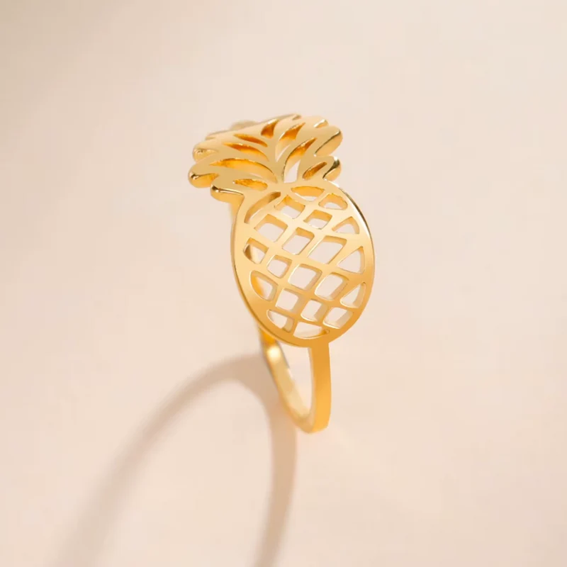 Bague forme Ananas