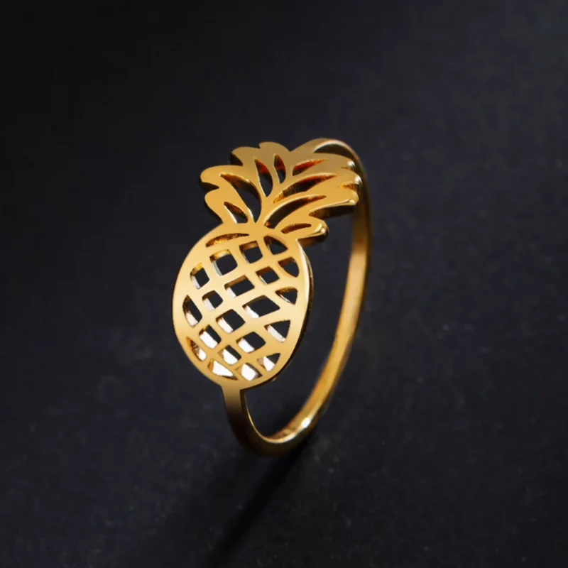Bague forme Ananas