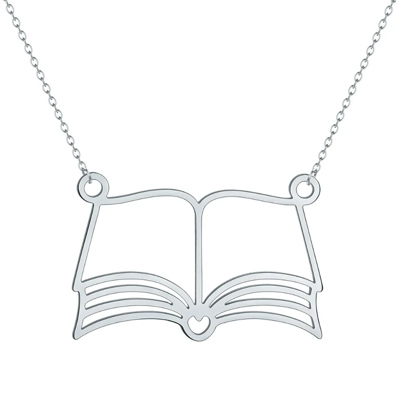 Collier Livre Ouvert