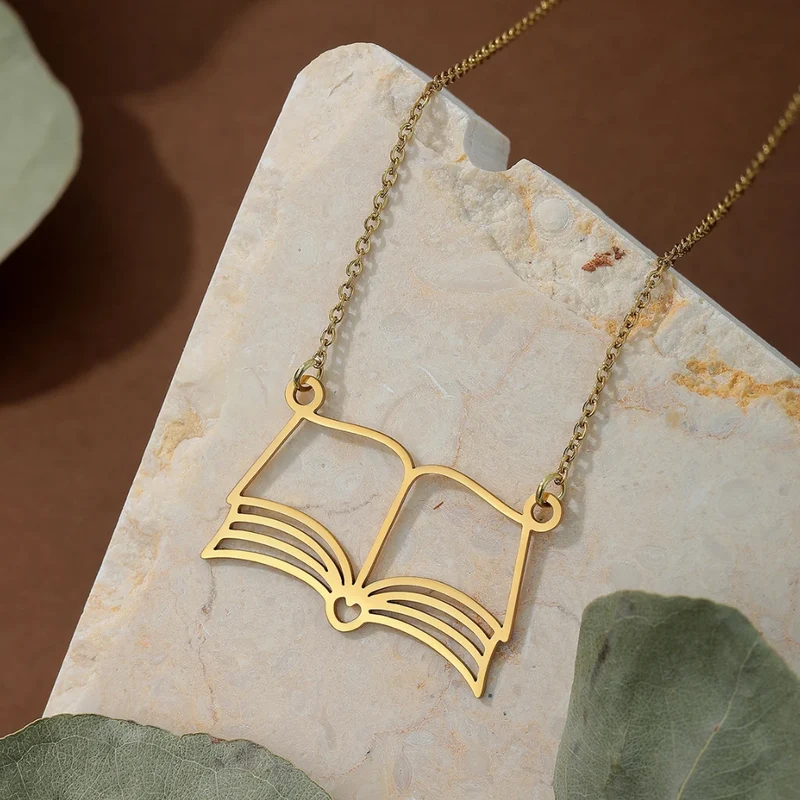 Collier Livre Ouvert