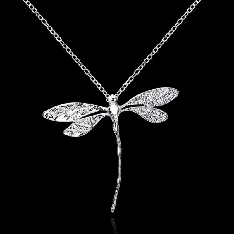 Collier Libellule Argent