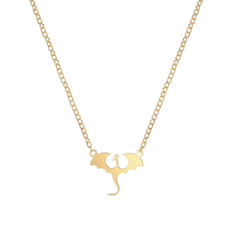 Collier Dragon Femme