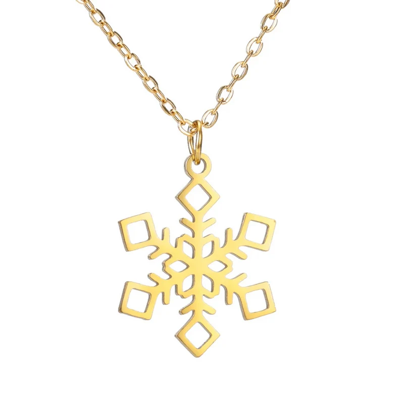 Collier Pendentif Flocon