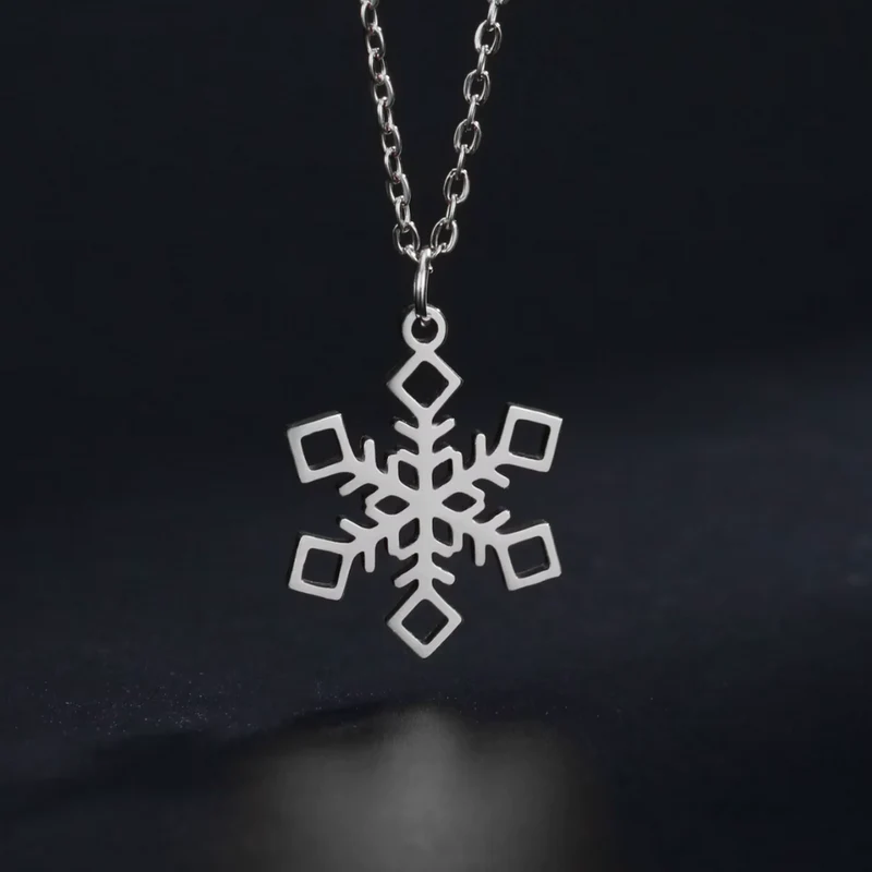 Collier Pendentif Flocon