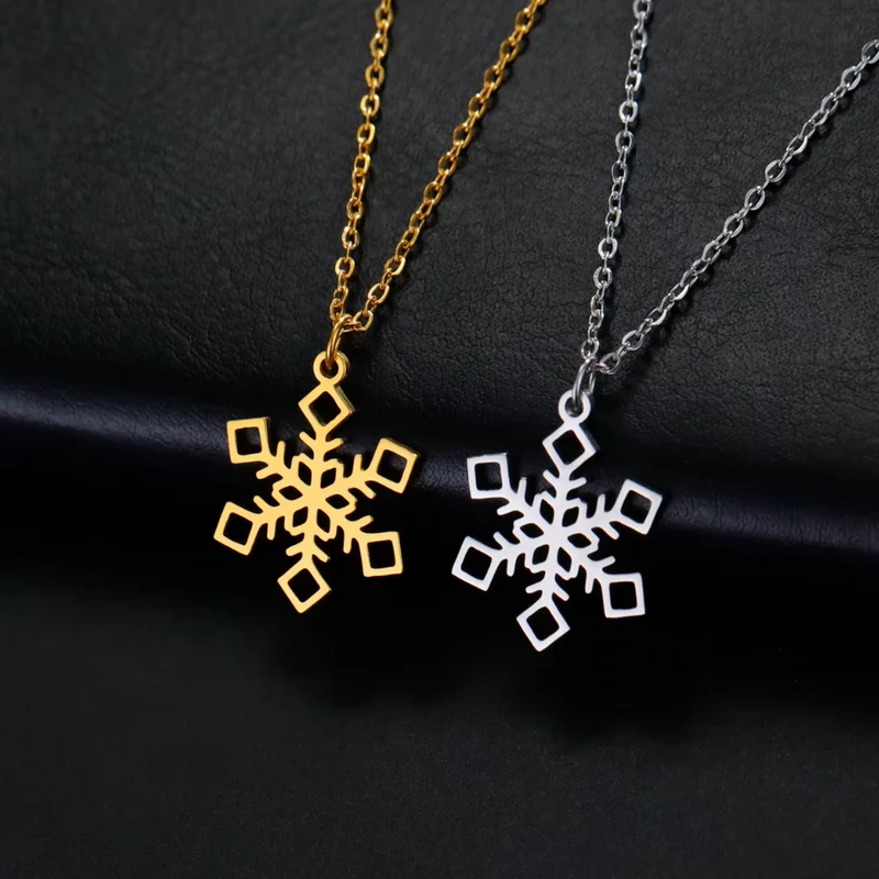 Collier Pendentif Flocon