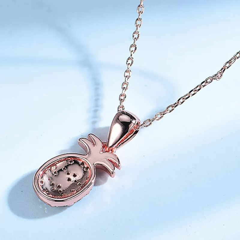 Collier Ananas Rose