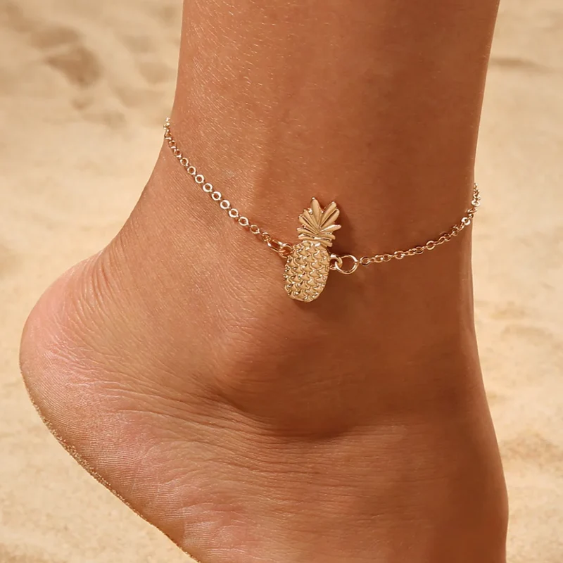Bracelet de Cheville Ananas