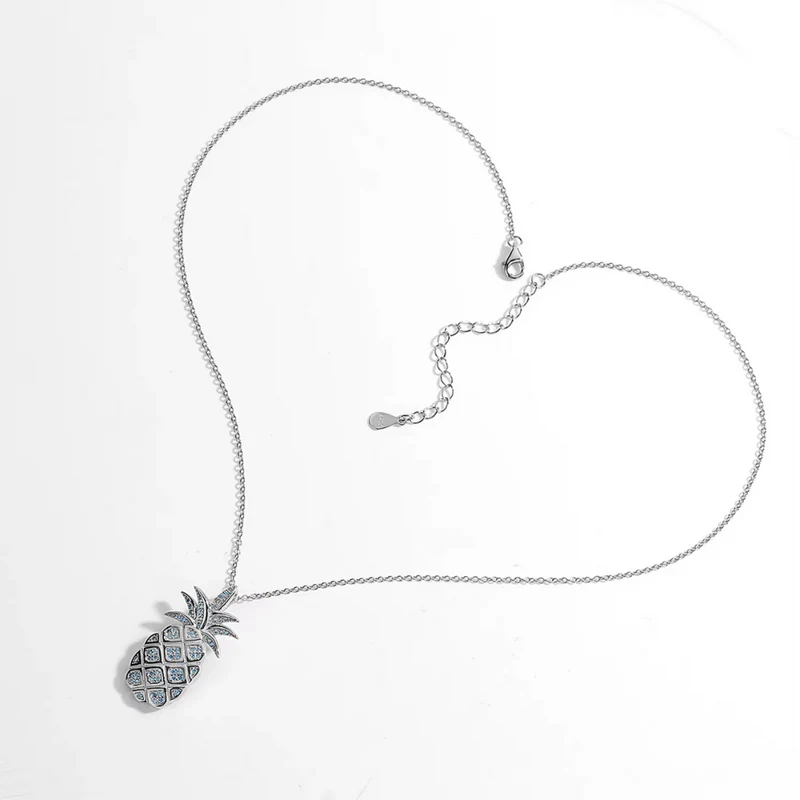 Collier Ananas Strass