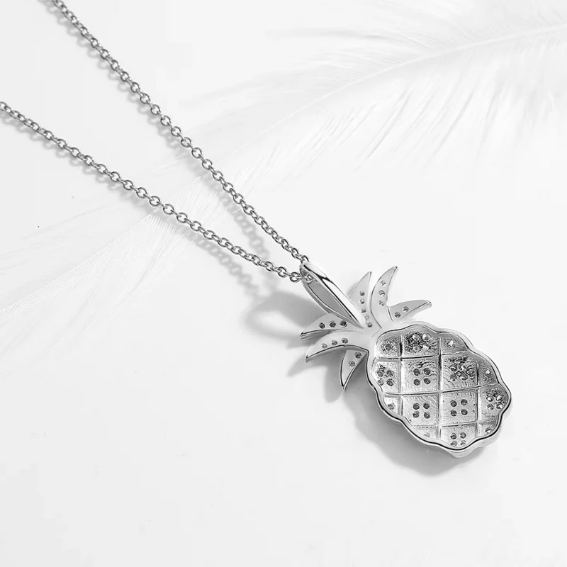 Collier Ananas Strass