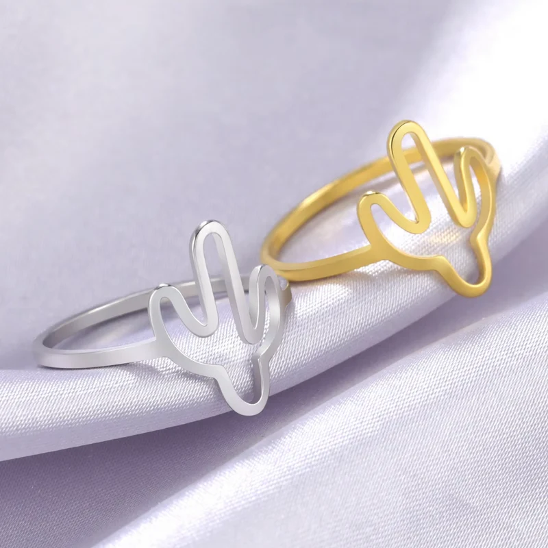 Bague forme Cactus