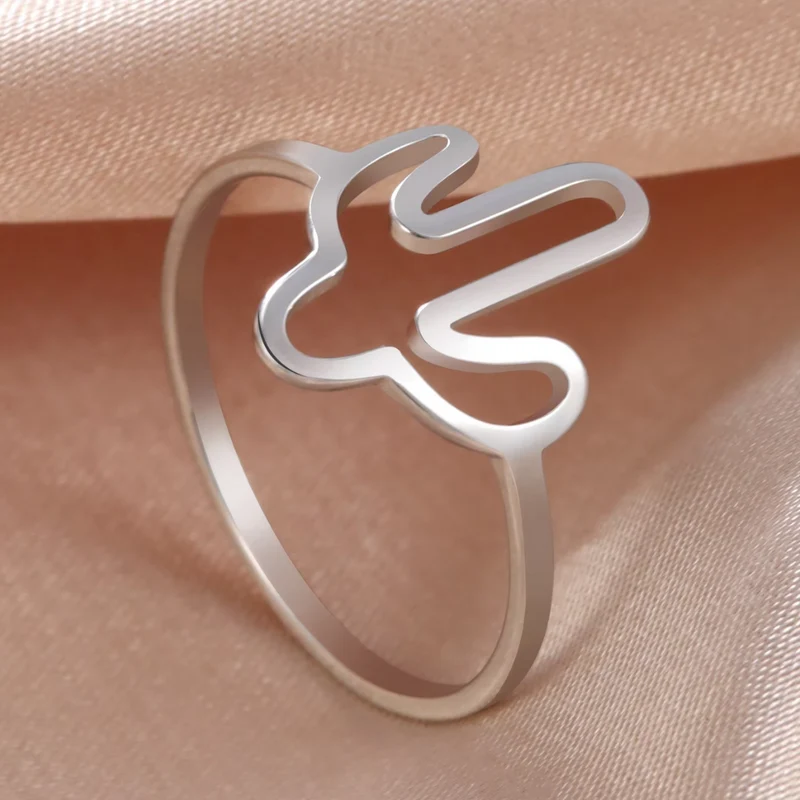 Bague forme Cactus