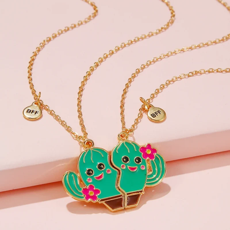 Collier Cactus BFF